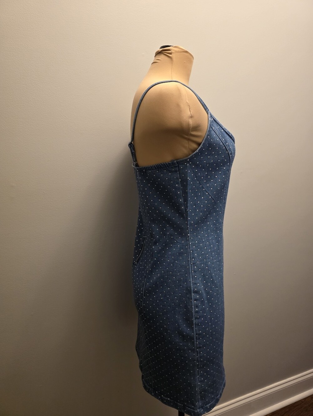 blashe denim dress Rhinestone Mini Elasto-Gel™ Wound Dressing, With Summer Vibes Mini Dress Ebay Size:US 10-10.5 / EU 41 1% Spandex Machine Wash